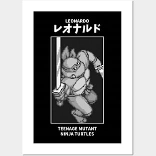 Leonardo TMNT Posters and Art